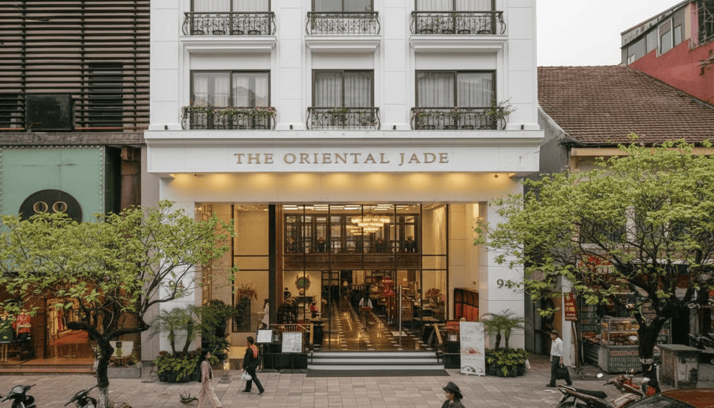 Khách sạn hiện đại với view thành phố ngay tại Hà Nội